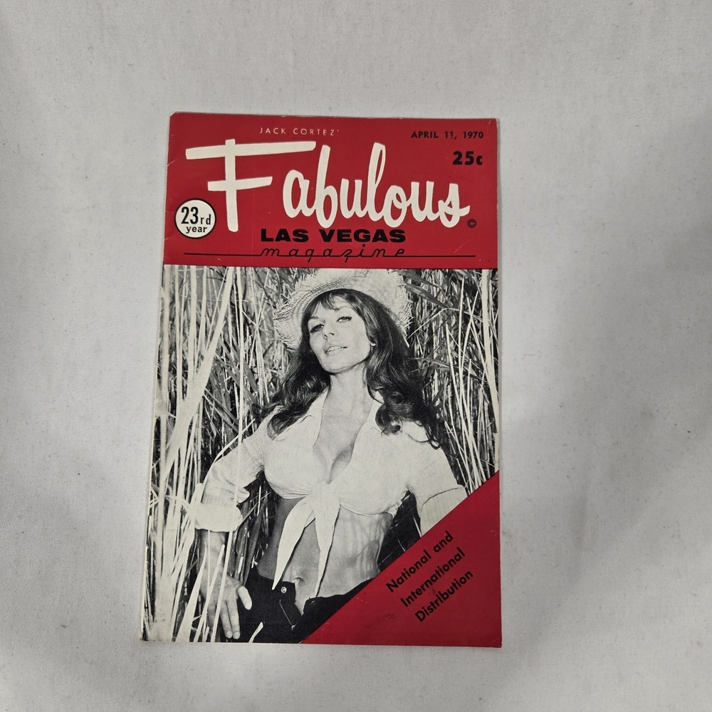 vintage Fabulous Las Vegas Magazine | April 11, 1970